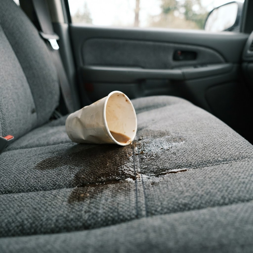 Car Spill & Stain Cleanup