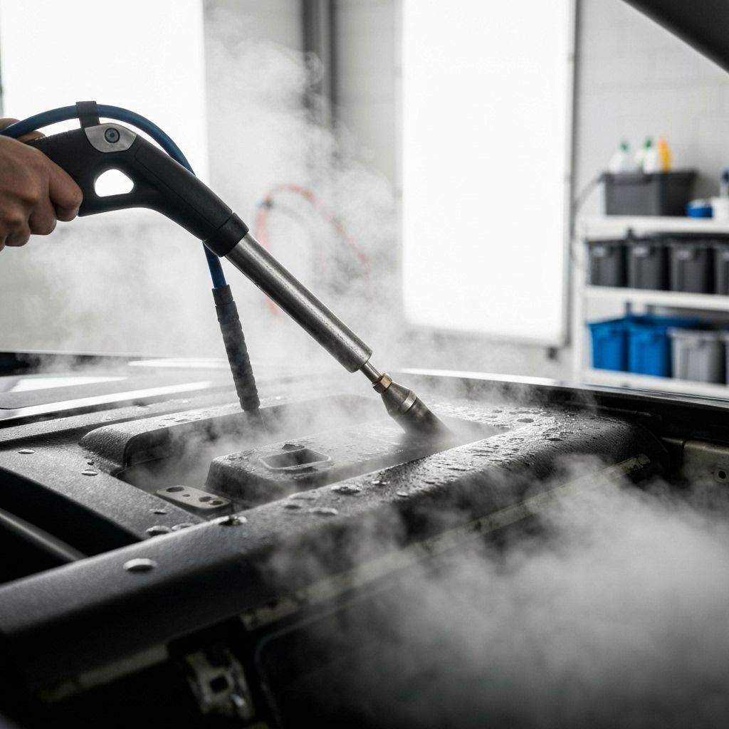 Professional car mold removal process